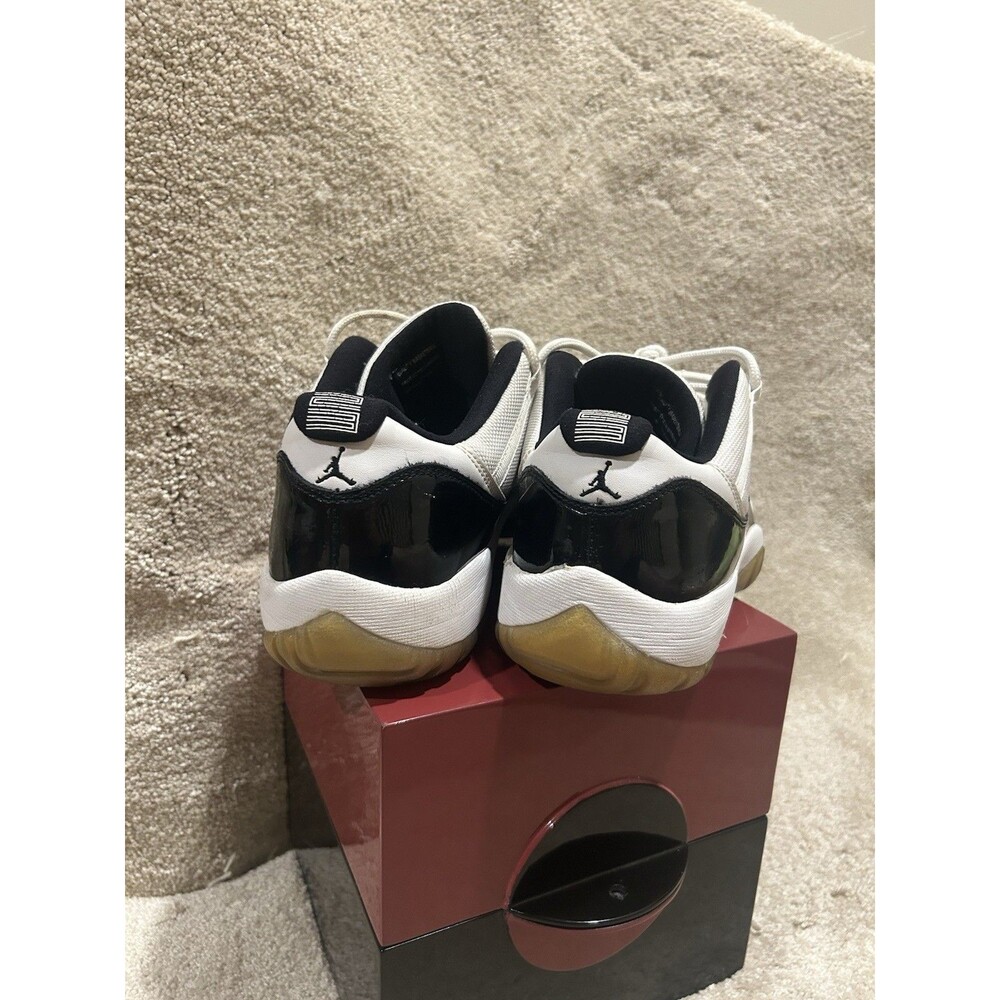 Jordan Air Jordan 11 Retro Low Concord White/Black Men's 2014 528895-153 - Picture 3 of 6